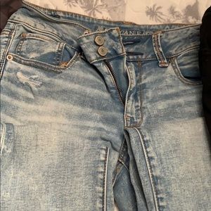 American Eagle super stretch crop jeggings